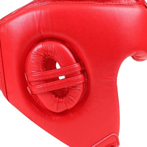 Protector de Cabeza para Artes Marciales, Casco de Boxeo, Protector de Cabeza de Cuero para Entrenamiento de Boxeo - Product Image 1