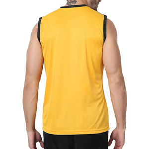 Camiseta Deportiva Transpirable de Punto con Estampado Personalizado para Hombre, Absorbe la Humedad, Secado Rápido, Chaleco Atlético para Entrenamiento en el Gimnasio - Product Image 3