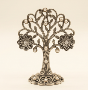 DIVYORO <b>SILVER</b> FLORAL STUDS - Product Image 1