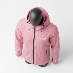 Custom Breathable Sporty Winter <b>Men's</b> <b>Waterproof</b> Windproof Hooded <b>Packable</b> Outdoor Rain <b>Jacket</b> Shell - Product Image 2