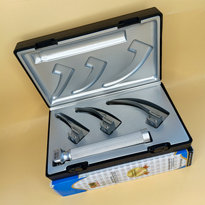 Laryngoscope conventionnel standard Macintosh à 3 lames (0-1-2) pour nourrissons, manuel, usage chirurgical ORL hospitalier, autoclavable, qualité supérieure - Product Image 3