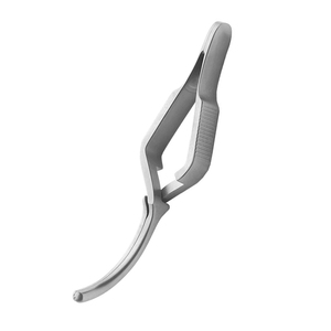 Pince de DeBakey en acier inoxydable allemand, courbée de 4,5 cm, manuelle, pour micro-chirurgie vasculaire, hémostatique et d'occlusion, 9,5 cm - Product Image 2