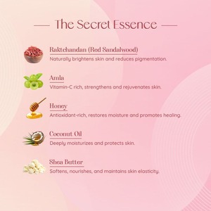 Handmade Raktchandan <b>Soap</b> 100g with Natural Ingredients for Best Lowest Price - Product Image 2