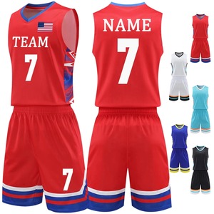 Ensemble de maillots de basket-ball sublimés personnalisés, unisexe, adulte, blanc, avec nom de l'équipe, numéro 7, col en V, sans manches, polyester anti-humidité - Product Image 5