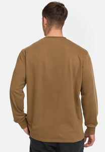 Sweat-shirt d'hiver pour homme sur mesure, 100% coton, col rond, coupe ample, imprimé sur mesure, en molleton de coton French Terry - Product Image 2