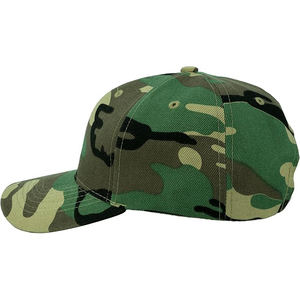 Casquettes de baseball respirantes et imperméables à 5 panneaux, design camouflage, 100 % coton, vierges, sportives, pour le golf et les sports de plein air, personnalisables, direct usine - Product Image 5