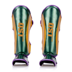 สนับหน้าแข้งสำหรับมวยไทย MMA แบบไทยมีโลโก้ขนาดออกแบบมาใหม่ - Product Image 6