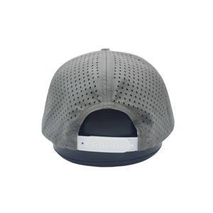 Casquette de golf bicolore en corde avec logo personnalisé, perforations laser, légère, respirante, performance optimale, confort toute la journée - Product Image 3