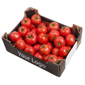 Rigid Packaging Corrugated Board Egg Fruits Vegetables Agricultural Customizable Waterproof Eco-friendly Recycled <b>Materials</b> - Product Image 1