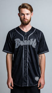 Camisetas de Béisbol Sublimadas Vintage al por Mayor, Camiseta de Béisbol Personalizada con Botones para Jóvenes y Ropa de Softbol, Camisetas de Béisbol - Product Image 6