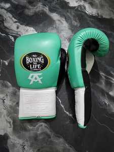 Guantes de Boxeo Canelo No Boxing No Life Sanda, Personalizados para Sparring y Entrenamiento, de Cuero Vacuno Auténtico, Antideslizantes, que Absorben la Humedad, con Cordones - Product Image 3