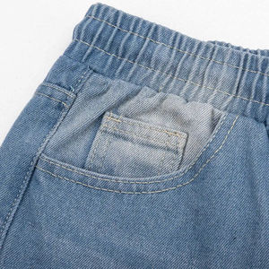 Nuevos pantalones vaqueros acampanados y rasgados de mezclilla para hombre, estilo urbano, hechos a medida, de corte ajustado, con efecto desgastado. - Product Image 4