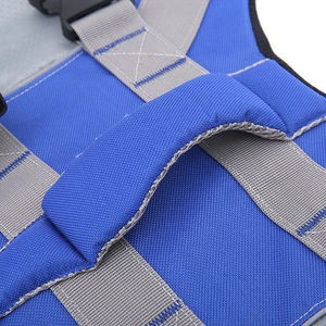 Chaleco Salvavidas para Mascotas con Rayas, Chaleco Salvavidas Ajustable para Perros Pequeños y Medianos, Traje de Baño Salvavidas para Perros - Product Image 4