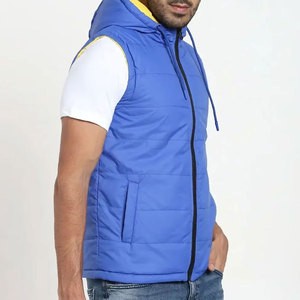 Custom Nylon Puffer Vest <b>Men</b> Lightweight Warm Quilted Outdoor Winter Sleeveless <b>Jacket</b> Insulated Wear - Product Image 2