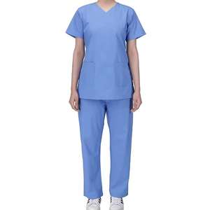 Uniforme Médico para Mujer Clean Cut - Conjunto de Uniforme Transpirable de Algodón y Poliéster para Uso Hospitalario - Product Image 1