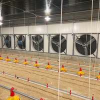 Système de plancher durable d'élevage de volailles pour poulets de chair