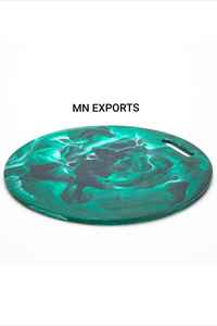 Tabla de Cortar Hecha a Mano de Resina Acrílica No Tóxica y Sostenible de Alta Calidad, Tabla para Quesos de MN EXPORTS - Product Image 5