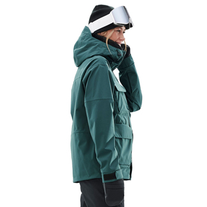 Veste de snowboard pour femme, imperméable, thermique, rembourrée, respirante, coupe-vent, veste de sport de montagne, capuche réglable - Product Image 3