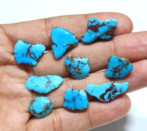 Turquesa Príncipe al por mayor, piedra natural en bruto, losa de turquesa natural de Arizona para la fabricación de joyas y colgantes. - Product Image 1