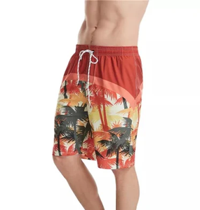 High Quality Men's Outdoor Casual Shorts Breathable <b>Slim</b> Design with Drawstring Eco-Friendly Beach Shorts - Product Image 4