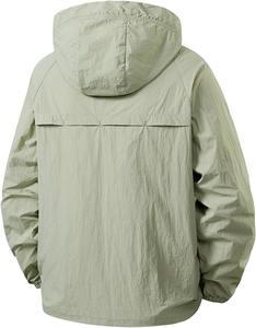 Chaquetas Impermeables Reversibles Ligeras Personalizadas de Última Moda 2026, Chaquetas Unisex con Cierre de Cremallera, Resistentes al Viento, Servicio OEM - Product Image 3