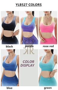 สปอร์ตบราไร้รอยต่อสำหรับเล่นยิมของผู้หญิงชุดครอปท็อปฟิตเนสโยคะและฟิตเนสสปอร์ต - Product Image 2