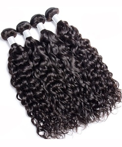 Paquetes de cabello humano virgen al por mayor, extensiones de cabello ondulado de alta calidad, tejido a máquina, precio de fábrica al por mayor, envío a todo el mundo. - Product Image 3