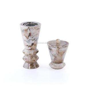 Imperial Oud Resin Mubkhar Burner Premium Arabic Incense Holder for Elegant Home Decor and <b>Eid</b> <b>Gifts</b> - Product Image 4