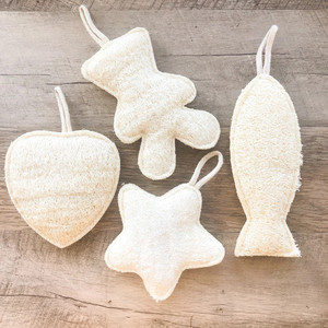 Éponges à récurer luffa pour le bain, nouveau design pour le nettoyage du corps, éponge exfoliante écologique, coussinets de bain, douche - Product Image 1