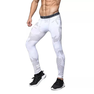 Bodybuilding <b>Men's</b> Sportswear Gym Wear Leggings 2025 Latest Model Fitness Yoga Wear Seamless <b>Tights</b> <b>Men</b> Leggings - Product Image 4