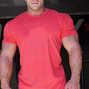 Camiseta Deportiva Informal Popular de Tela Transpirable Ultra Suave al Tacto de Poliéster Cómoda para Hombre - Product Image 5