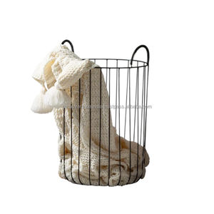 Top Quality Metal <b>Laundry</b> <b>Basket</b> Durable Stylish & Spacious for Clothes Towels & More At Pocket Friendly Prices From Supplier - Product Image 6