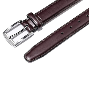 Nuevo Cinturón de Cuero Casual para Hombre, Hecho a Medida con Cuero Vacuno Auténtico y Hebilla de Aleación, Cinturón de Moda en Oferta - Product Image 2