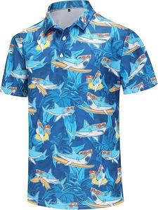 Camisas de Hombre de Alta Calidad, Nueva Moda 2025, Último Estilo, Manga Corta, 100% Poliéster, Transpirable, 180g, Casual, Verano, OEM - Product Image 4