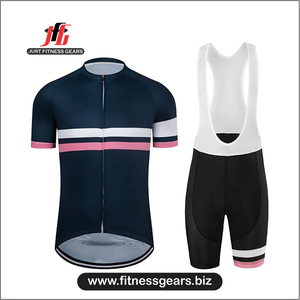 JUST FITNESS GEARS Conjunto de Uniformes de Ciclismo Sublimados sin Mangas de Secado Rápido 100% Spandex/Poliéster de Alta Calidad para Adultos | - Product Image 5