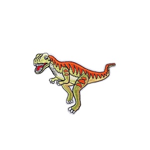 Patchs de vêtements de dinosaure thermocollants Tissu brodé Couture Badges d'appliques adhésifs thermiques pour l'amélioration des vêtements - Product Image 4