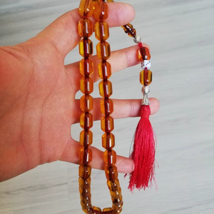 Elegante Tasbih Redondo de Resina, Lujoso y Ecológico - Product Image 1