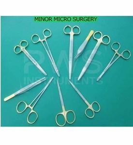 Instruments chirurgicaux RWS, ensembles d'instruments en acier inoxydable, manuels, certifiés CE, classe I, norme de sécurité MFDS, garantie 1 an - Product Image 5