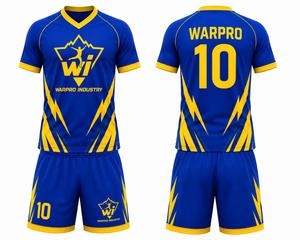 Maillot de football à manches courtes pour garçons, haute qualité, nouvelle arrivée, personnalisable, impression par sublimation, pour hommes - Vente flash - Product Image 1