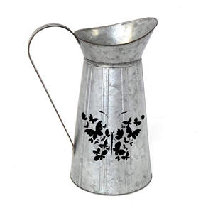 Jarra de Metal con diseño de corazón, jarrón moderno Vintage hecho a mano para cocina y decoración de mesa, jarra para beber con mango de Metal - Product Image 5