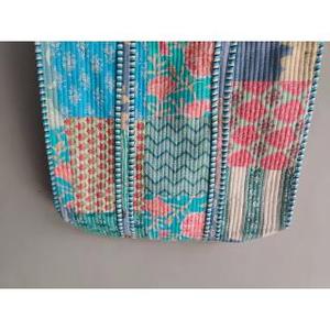 Quilted Cotton <b>Backpack</b> Floral Print Softback Zipper Closure Anti-Theft School Bag for Girls <b>Kids</b> gift for her Anti-Theft gift - Product Image 5