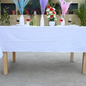 Mantel Cuadrado de Lino y Algodón Hecho a Mano, Lavable, de Color Sólido, Personalizable, para Bodas, Hoteles y Decoración del Hogar, Venta al Por Mayor - Product Image 4
