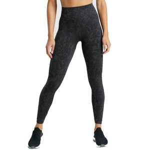 Leggings de Yoga Negros al por Mayor, Cintura Elástica, Tallas Grandes, Sin Costuras, para Gimnasio y Fitness, Fabricante OEM ODM Personalizado - Product Image 2