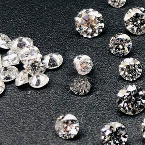 Diamantes Sueltos Naturales Blancos de 3.7-4.0 MM, Corte Brillante Pulido, Pureza SI1/SI2, Color D/E, Muy Buen Corte, Certificación IGI - Product Image 1