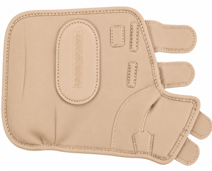 Botas de malla de nailon beige para caballos con correas y suelas Hex Grip para uso ecuestre - Product Image 2
