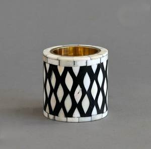 Brûleur à Bakhoor de style arabe avec incrustations en os et résine pour salon, ensemble Mubkhar de style farmhouse, parfum d'ambiance au meilleur prix - Product Image 4