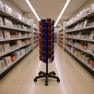 Expositor Giratorio de Cartón Corrugado de 3 Caras con Impresión Personalizada del Proveedor de Vietnam - Product Image 3