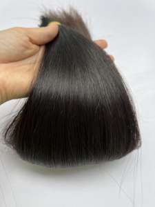 Productos de Cabello Humano al por Mayor, Cabello Virgen Vietnamita sin Procesar, Cabello Humano Natural 100% Liso Europeo al por Mayor, Extensiones de Cabello - Product Image 4