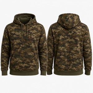 Sudadera con Capucha de Camuflaje para Hombre, Manga Larga, Poliéster, Absorbe la Humedad, Ropa de Caza, Estilo Otoñal - Product Image 1