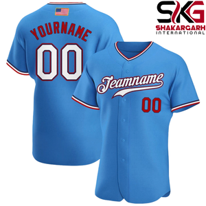 Custom Baseball Jersey – Men’s Sublimated Button Front Baseball Uniform Jersey - Product Image 3